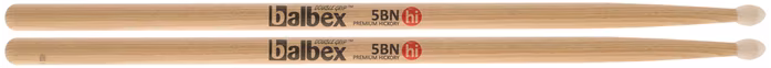 Balbex HI5BN 5B Nylon (ausgepackt) - Hickory-Drumsticks
