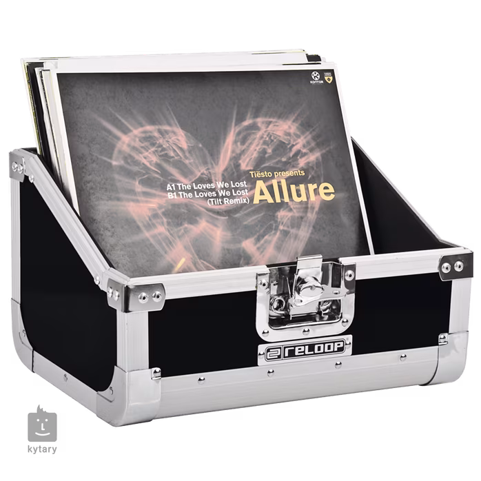 Reloop 80 record case BK - Transport-Case