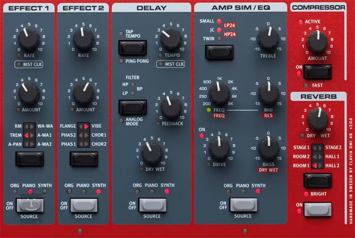 Nord STAGE 3 88 (gebraucht) - Mobiles elektronisches Stage Piano, Orgel, Synthesizer