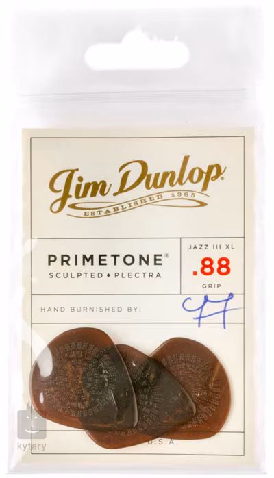 Dunlop Primetone Jazz III XL 0.88 with Grip - Plektren