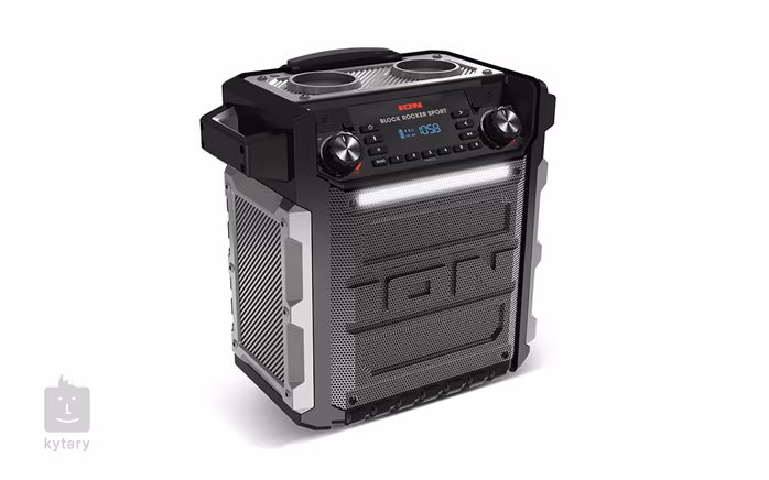 ION Block Rocker Sport Black (erweitert) - Mobiler Wireless Lautsprecher