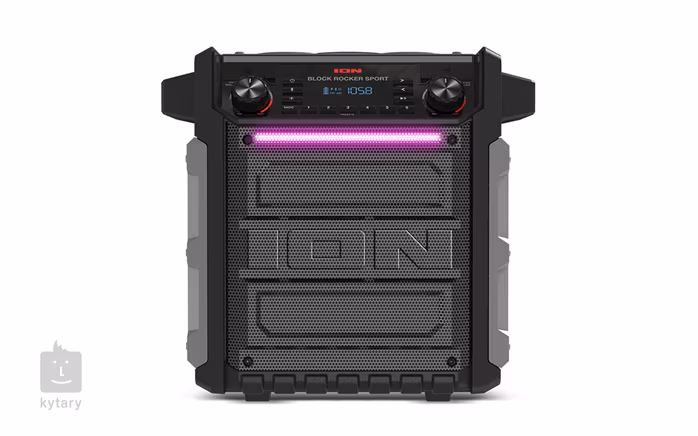 ION Block Rocker Sport Black (erweitert) - Mobiler Wireless Lautsprecher
