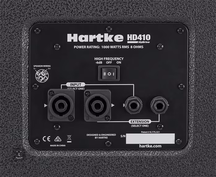 Hartke HD410 (ausgepackt) - Bassgitarren-Lautsprecher