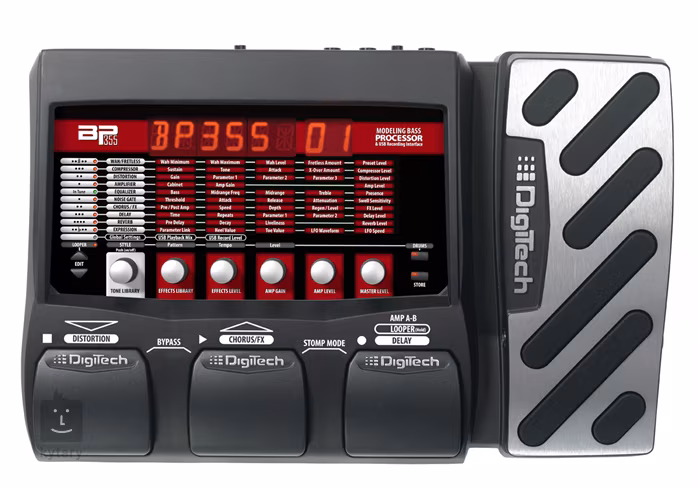 Digitech BP355 (ausgepackt) - Bass-Multieffekt