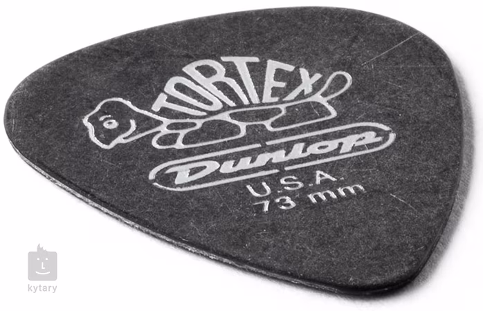 Dunlop Tortex Pitch Black 0.73 - Plektren