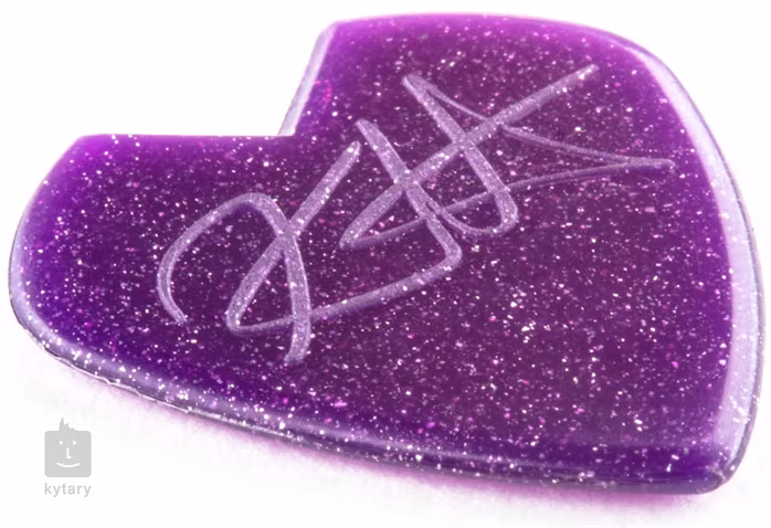 Dunlop Kirk Hammett Jazz III Purple Sparkle - Signature-Plektren