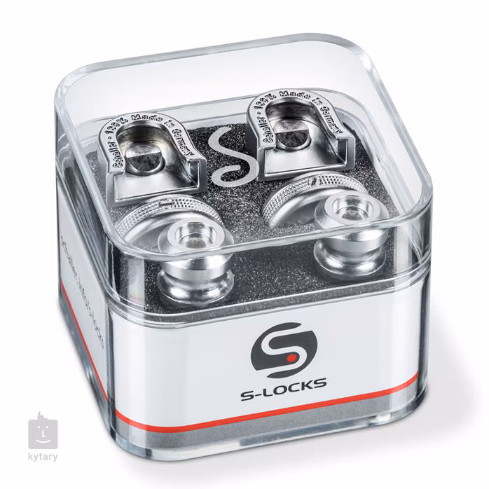 Schaller S-Locks Satin Chrome (M) - Security Locks für Gurt