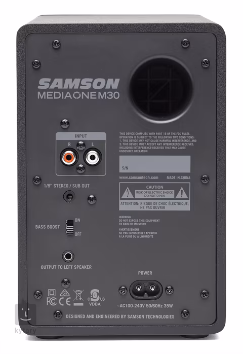 Samson Media One M30 - Aktive Studiomonitore