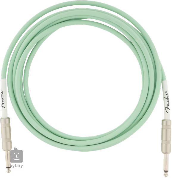 Fender Original Series 10' Instrument Cable Surf Green - Instrumentenkabel