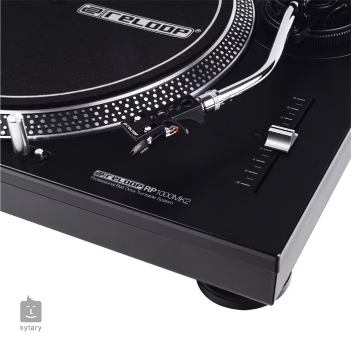 Reloop RP-1000 MK2 - DJ Plattenspieler mit Riemenantrieb