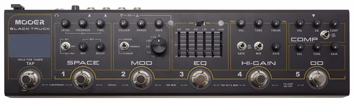 Mooer Black Truck - Gitarren-Multieffekt