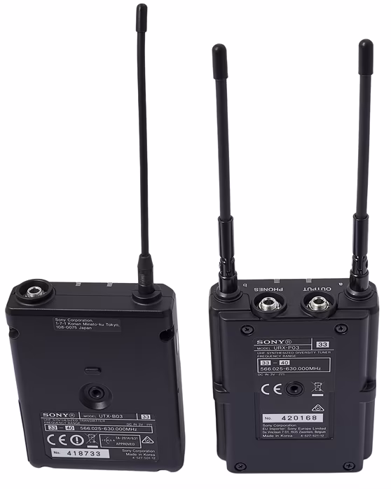 Sony UWP-D11 - Wireless-Reportage-Set mit Mikrofon