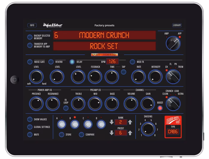 Hughes & Kettner Black Spirit 200 Combo - Combo-Verstärker für Gitarre