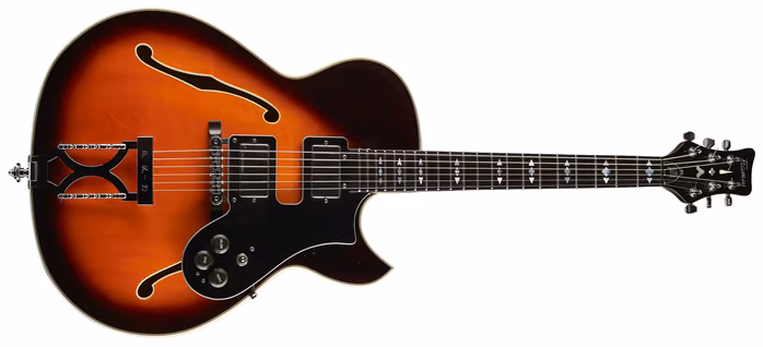 Framus 2008 Custom AZ-10 Dual Pickup - Semiakustische Gitarre