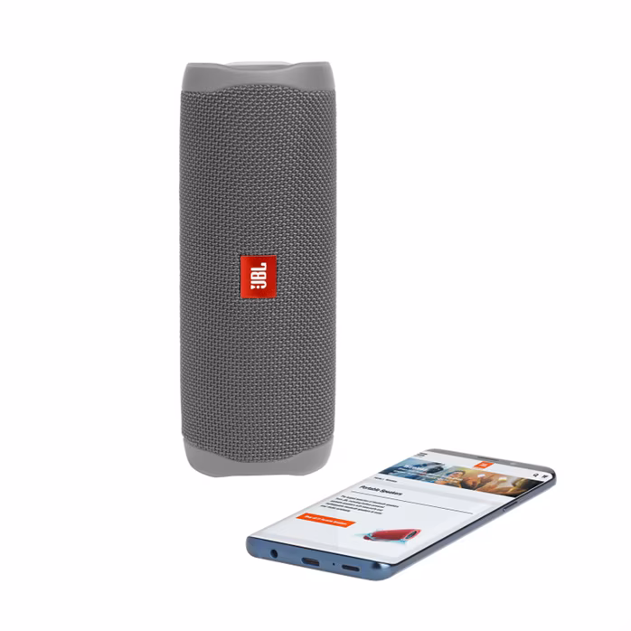 JBL Flip 5 Grey - Mobiler Wireless Lautsprecher