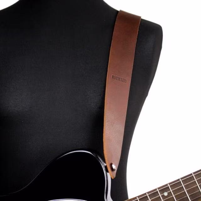 Richter Raw I Punch Brown - Gitarrengurt