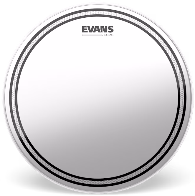 Evans 12" EC2S Frosted - Fell für Snare-Drum und Tomtom