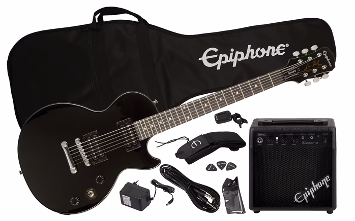 Epiphone Les Paul Player Pack EB - E-Gitarre set