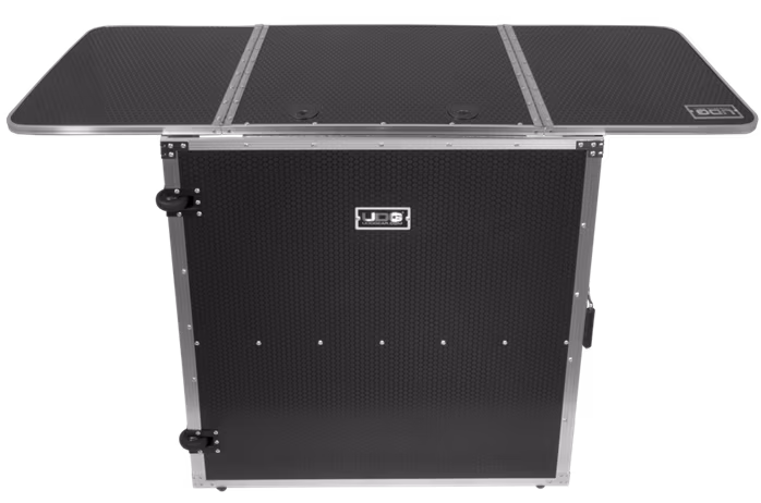UDG Ultimate Fold Out DJ Table Silver MK2 Plus (Wheels) - DJ-Möbel