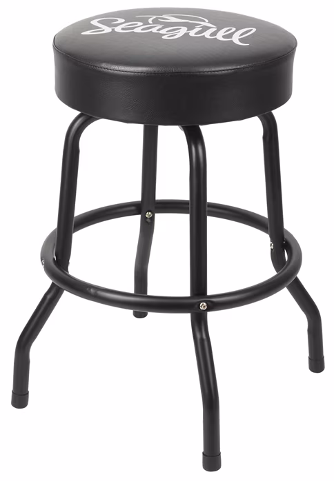 Seagull Barstool Matte Black - Barhocker