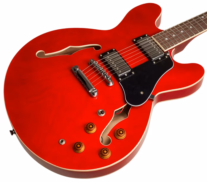 Vintage VSA500CR - Semiakustische Gitarre