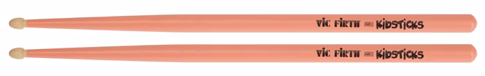 Vic Firth KIDSPINK Kidsticks - Hickory-Drumsticks