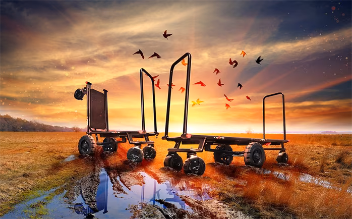 Krane AMG 750 "ALL TERRAIN" - Transportwagen