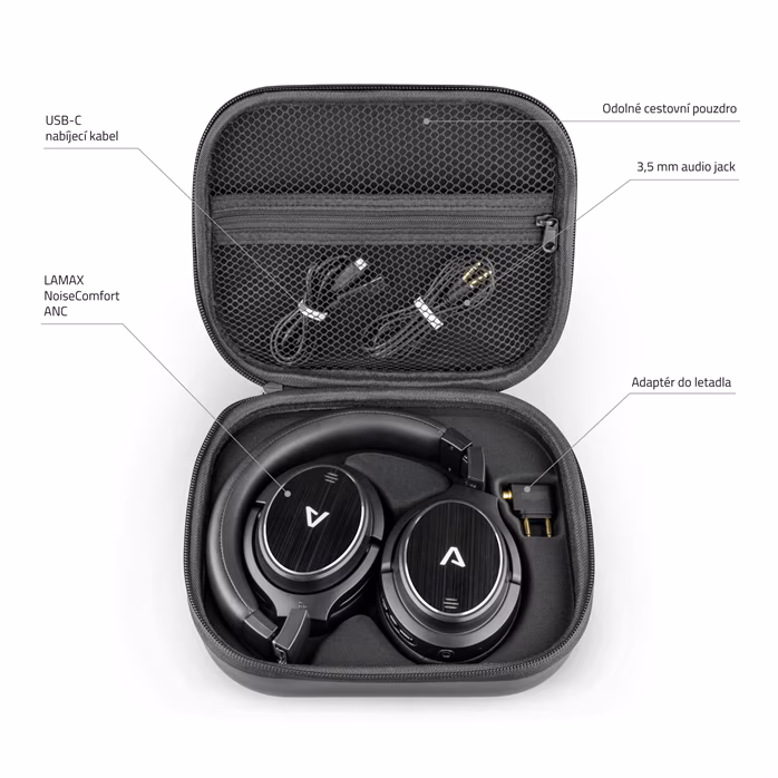 LAMAX NoiseComfort ANC - Wireless-Headset