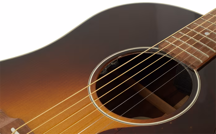 Gibson J-45 Studio Walnut Walnut Burst - Elektroakustische Gitarre