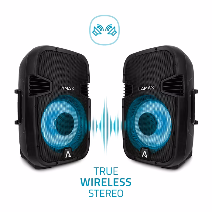 LAMAX PartyBoomBox500 - Mobiler Wireless Lautsprecher