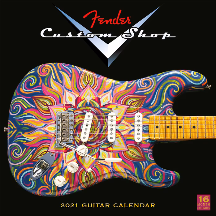 Fender 2021 Custom Shop Calendar - Geschenkartikel