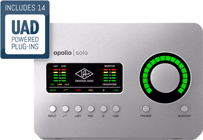 Universal Audio Apollo Solo USB - USB-Soundkarte