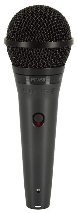 Shure PGA58-XLR - Dynamisches Mikrofon mit Schalter