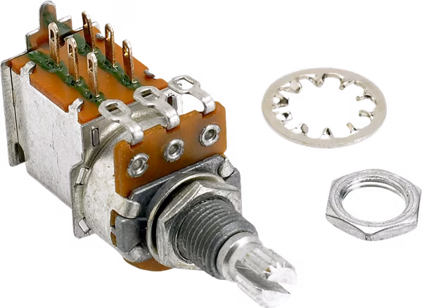 Fender 250K Push/Pull Split Shaft Potentiometer - Potentiometer