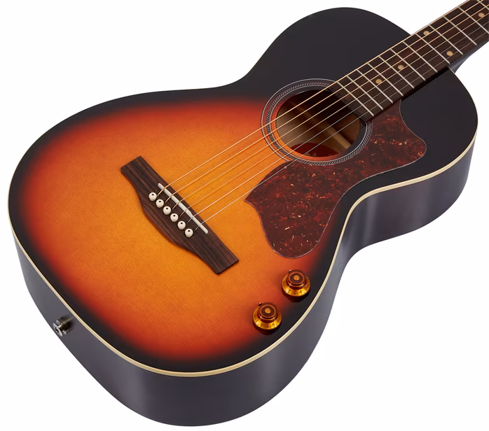 Norman B18 Parlor Cherry Burst GT Q-Discrete - Elektroakustische Gitarre