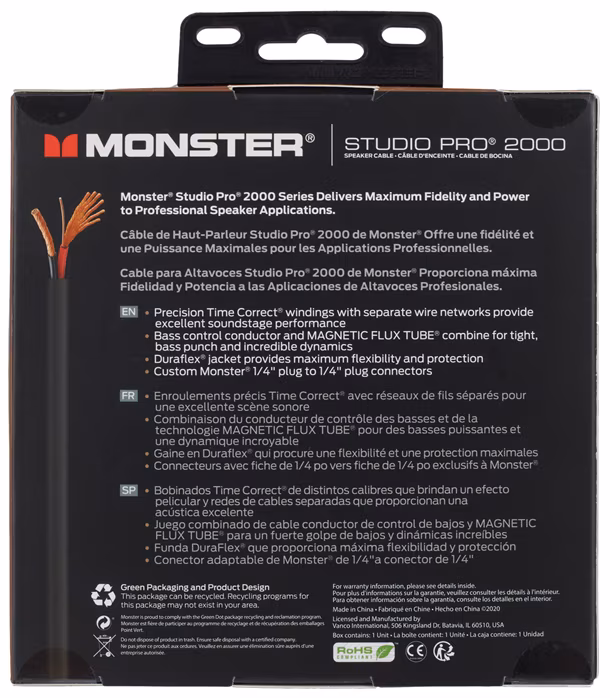 Monster SP2000-S-3 - Lautsprecher-Kabel