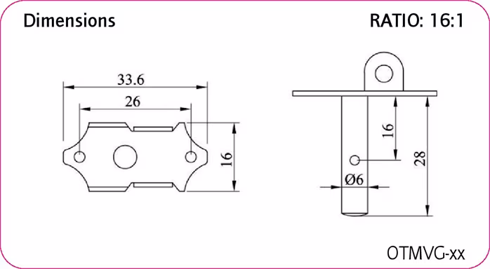Ortega OTMVG-BS - Gitarren-Mechanik