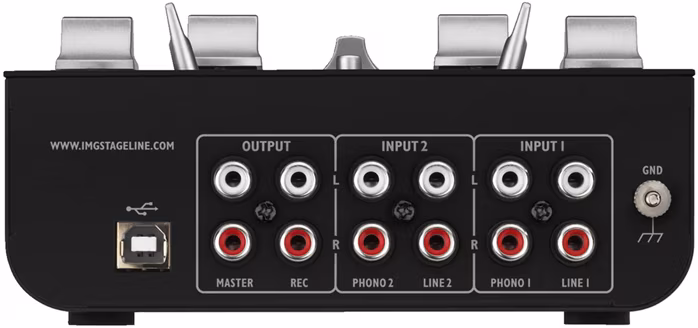 IMG Stageline MPX-20USB (erweitert) - DJ Mischpult