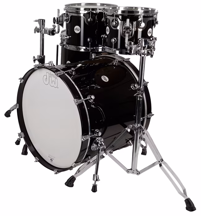 DW Design Series Piano Black - Schlagzeug