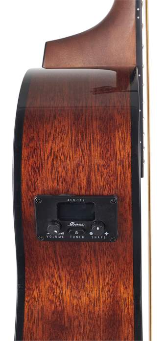 Ibanez AEG70 Transparent Charcoal Burst - Elektroakustische Gitarre