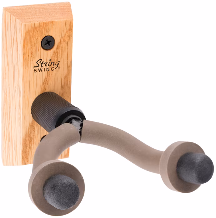 String-Swing Classical Guitar Wall Hanger Oak - Gitarren-Aufhänger
