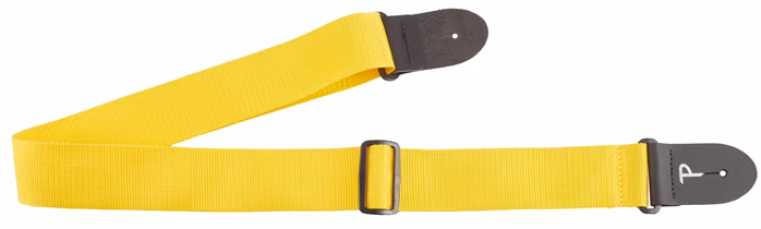 Perri's Leathers Poly Pro Extra Long Yellow - Gitarrengurt