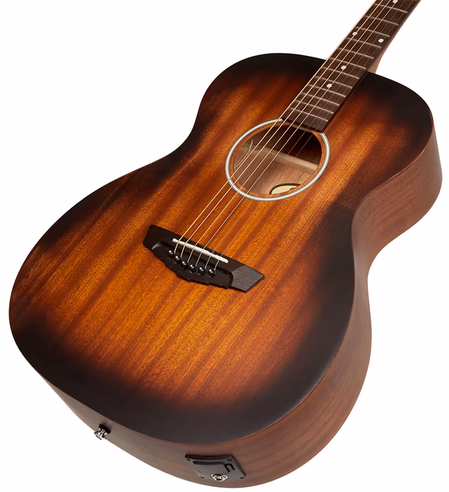 D'Angelico Tammany LS Orchestra Aged Mahogany - Elektroakustische Gitarre