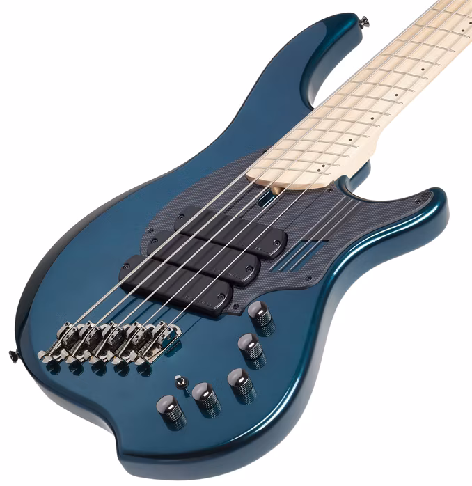 Dingwall NG3 Nolly Signature 5 MN Black Forest Green - E-Bass