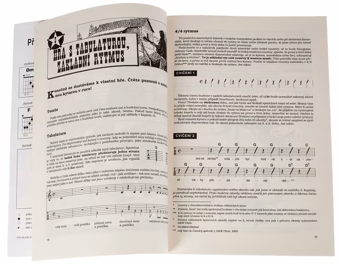 KN Toulavá country kytara - Jiří Macek - Gitarrenschule für Anfänger