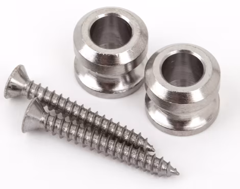 Fender American Series Locking Strap Buttons, Chrome - Schraube für Gurt