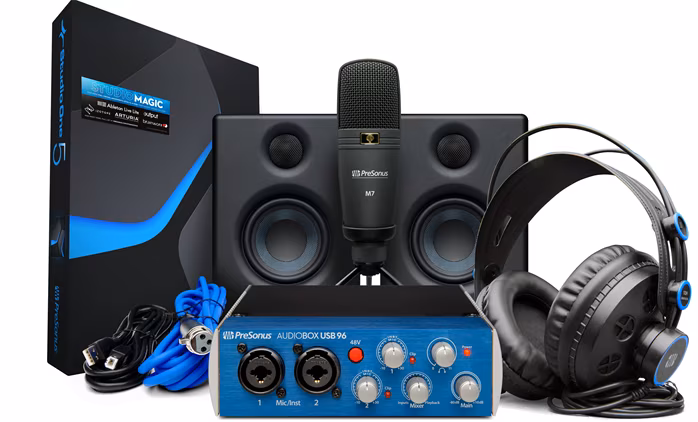 PreSonus AudioBox Studio Ultimate Bundle - 25th Anniversary - Package für Homerecording
