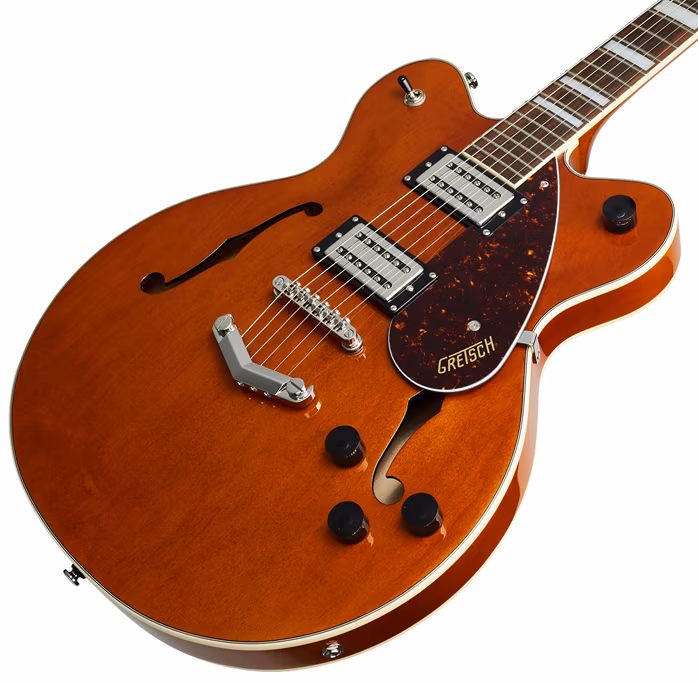 Gretsch G2622 Streamliner Center Block V-Stoptail LRL SBS (erweitert) - Semiakustische Gitarre