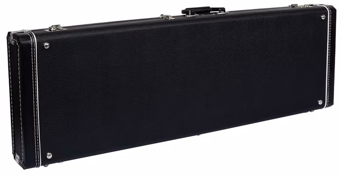 Fender Multi-Fit Case, Standard Black w/ Acrylic Interior (ausgepackt) - Koffer für E-Bass