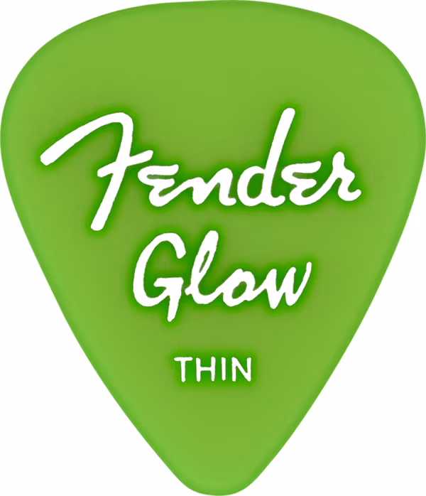 Fender Glow In The Dark 351 Picks - Plektren